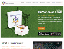 Tablet Screenshot of humandalas.com